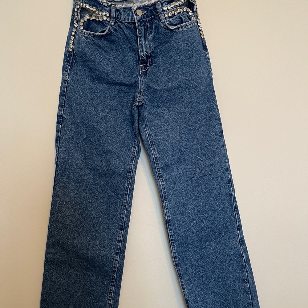 ZARA wide-leg jeans